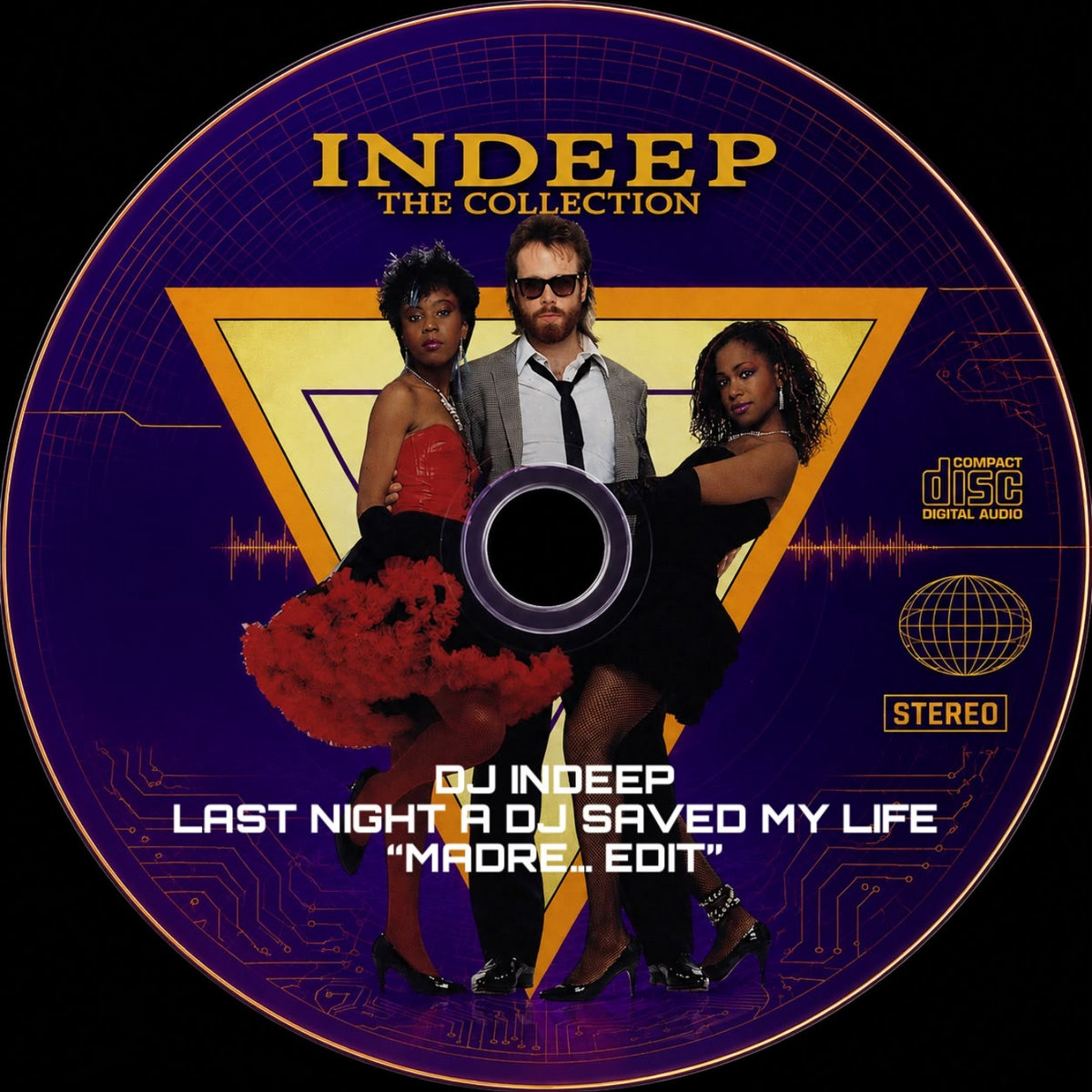Capa DJ INDEEP - LAST NIGHT A DJ SAVED MY LIFE MADRE EDIT